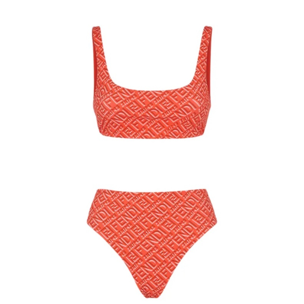 Fendi x SKIMS reversible two-pice swimsuit
